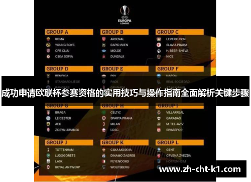 成功申请欧联杯参赛资格的实用技巧与操作指南全面解析关键步骤